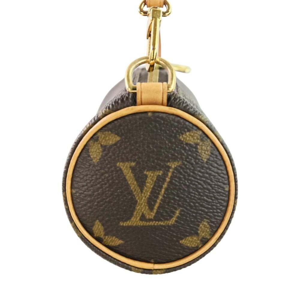 LOUIS VUITTON Authentic Brown Monogram Papillon 30 Pouch - Picture 15 of 16